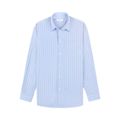 SRC Oversized Shirt - Blue Stripe