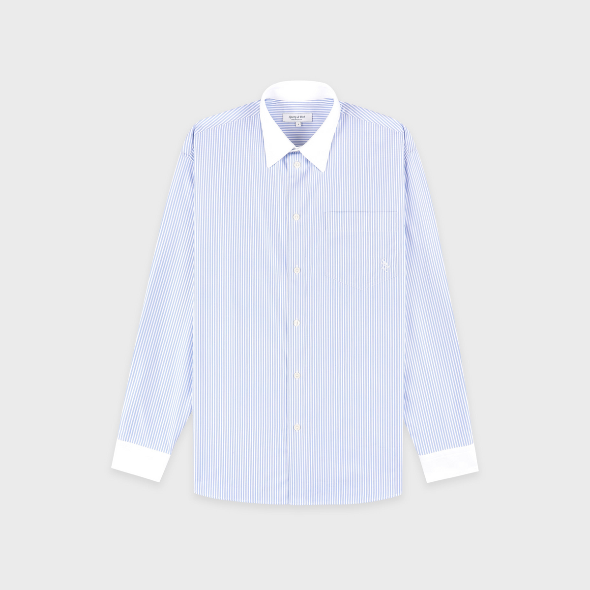 SRC Oversized Shirt - Blue Stripe