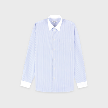 SRC Oversized Shirt - Blue Stripe