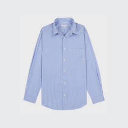 SRC Oversized Shirt - Blue Striped
