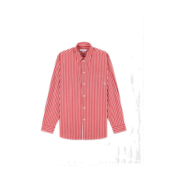 SRC Oversized Shirt - Ruby Stripe