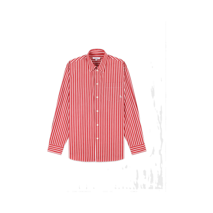 SRC Oversized Shirt - Ruby Stripe