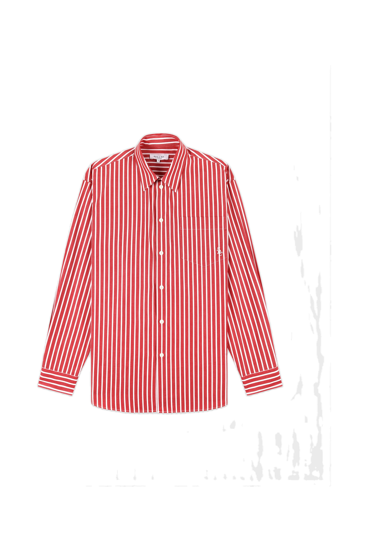 SRC Oversized Shirt - Ruby Stripe