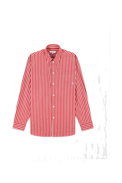SRC Oversized Shirt - Ruby Stripe