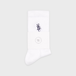 SRC Socks - White/Navy
