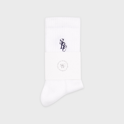 SRC Socks - White/Navy