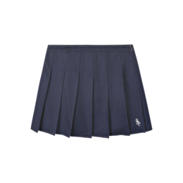 SRC Wool School Skirt - Navy/Ecru
