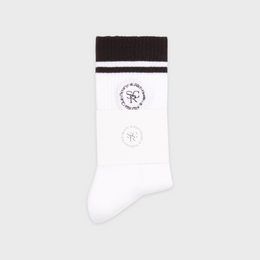 SRHWC Socks - White/Chocolate