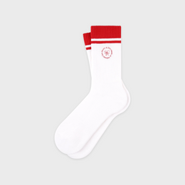 SRHWC Socks - White/Ruby