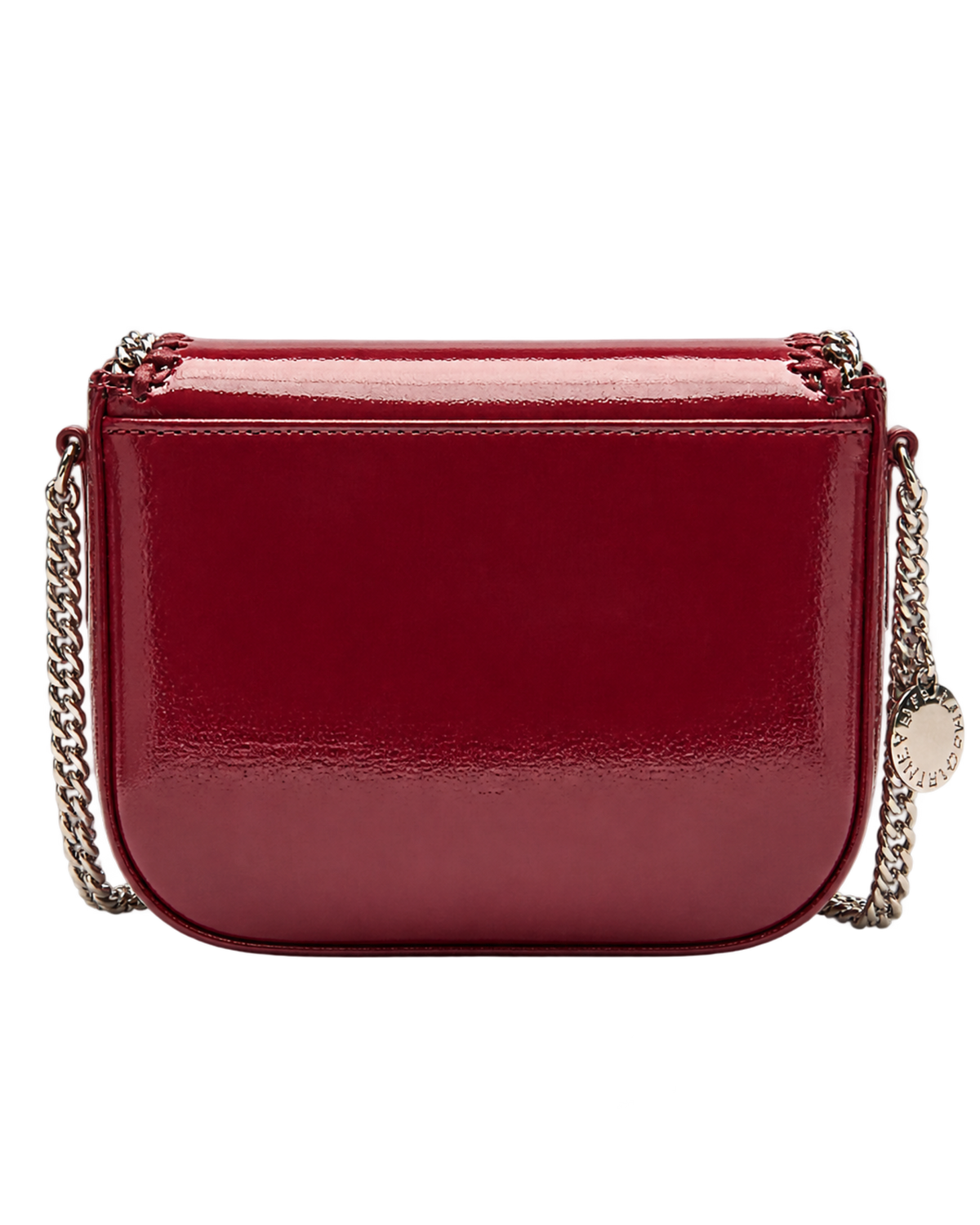 STELLA MCCARTNEY Falabella Patent Flap Crossbody Bag
