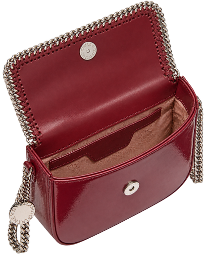 STELLA MCCARTNEY Falabella Patent Flap Crossbody Bag