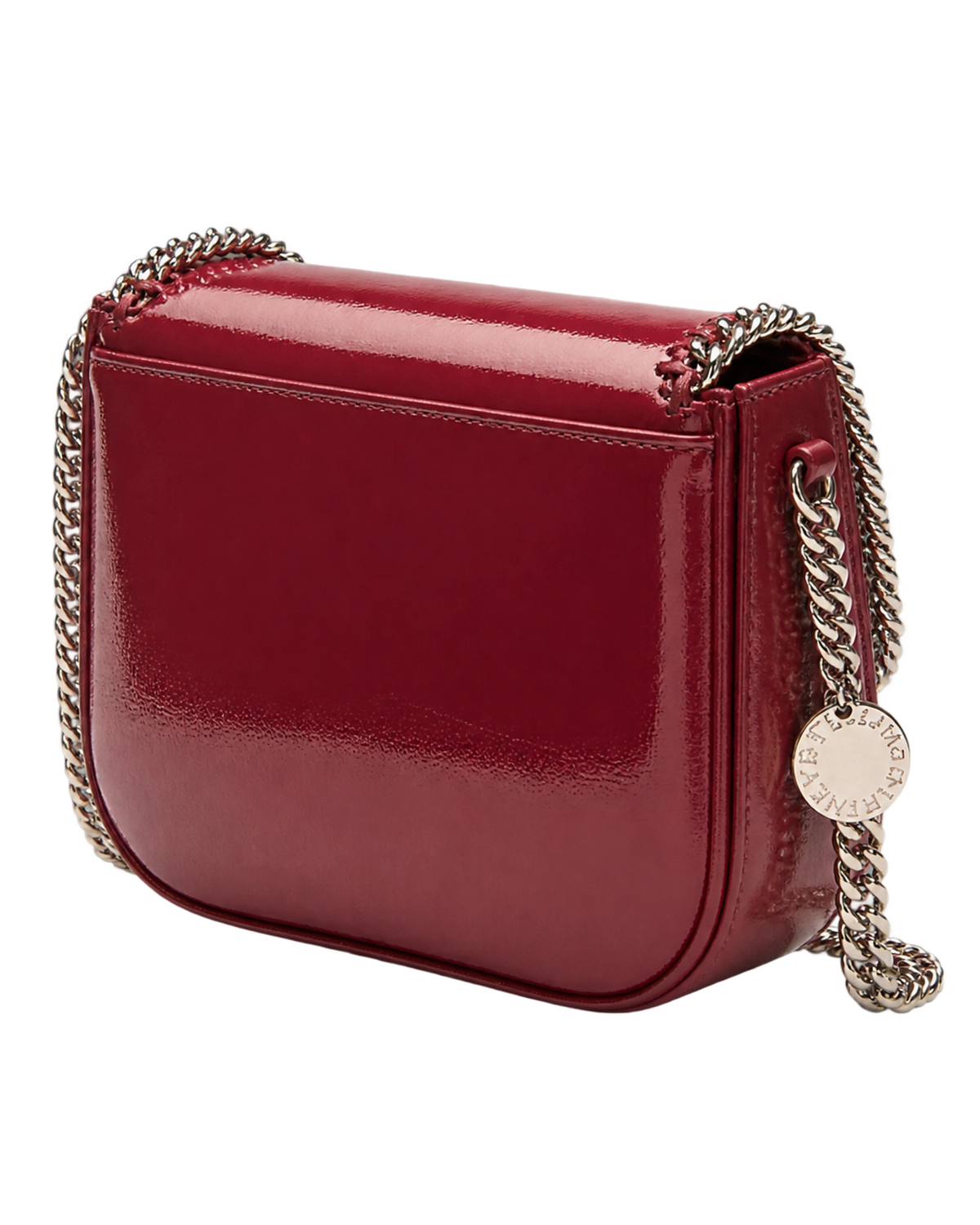 STELLA MCCARTNEY Falabella Patent Flap Crossbody Bag