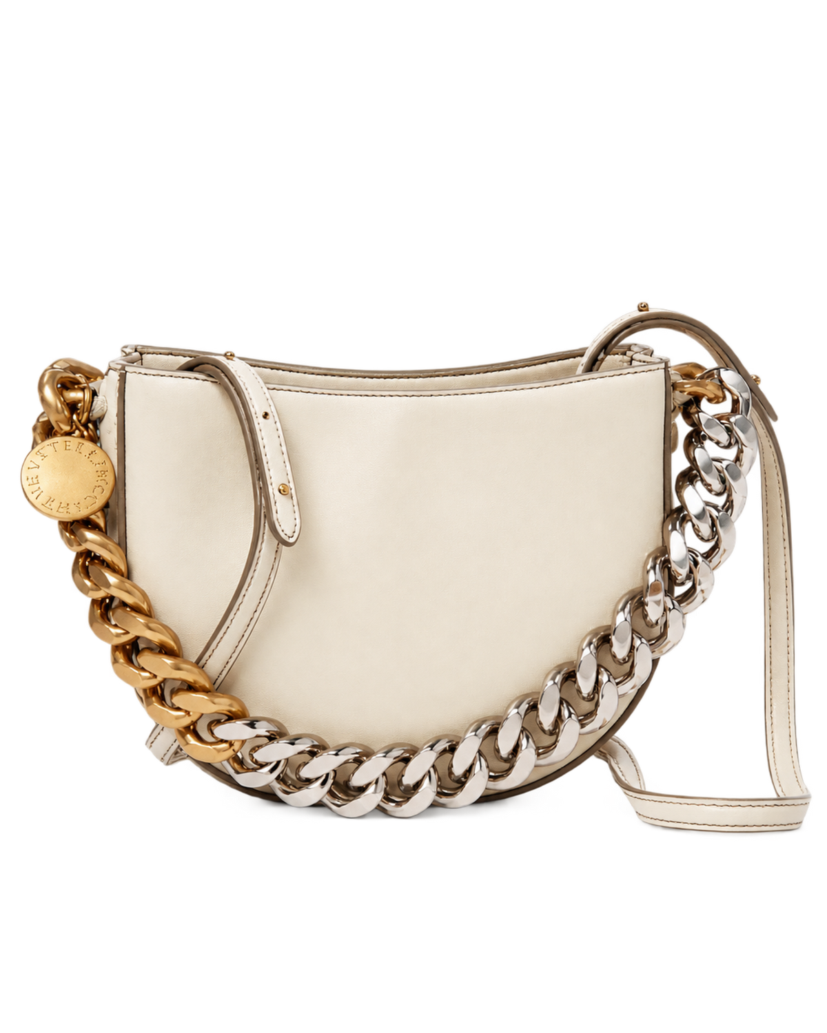 STELLA MCCARTNEY Frayme Alter Chain Small Shoulder Bag