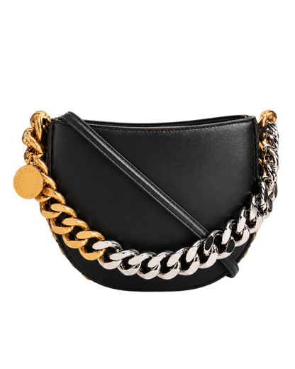 STELLA MCCARTNEY Frayme Alter Chain Small Shoulder Bag