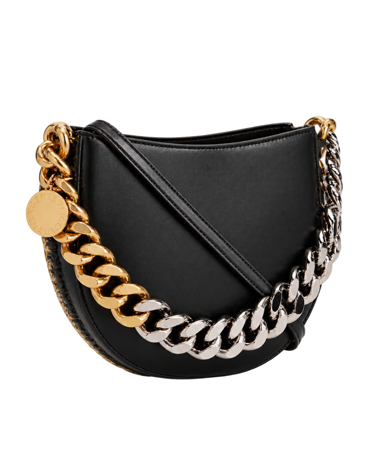 STELLA MCCARTNEY Frayme Alter Chain Small Shoulder Bag