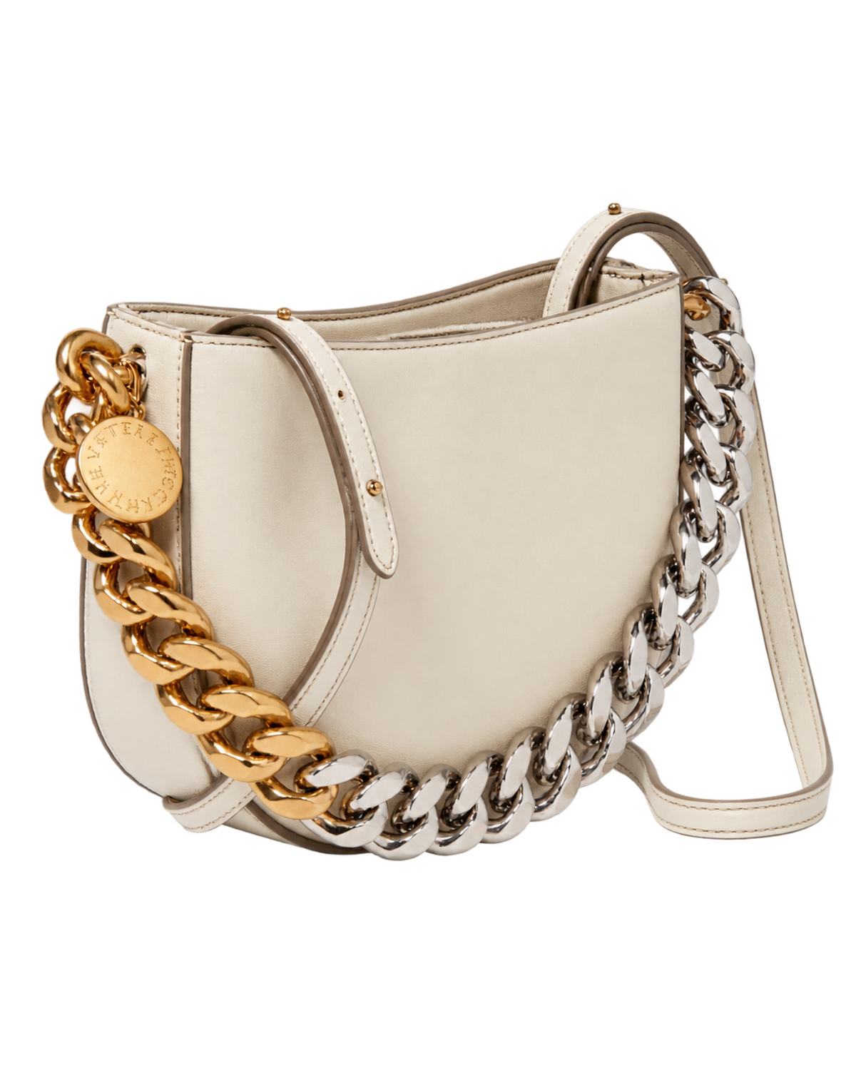 STELLA MCCARTNEY Frayme Alter Chain Small Shoulder Bag