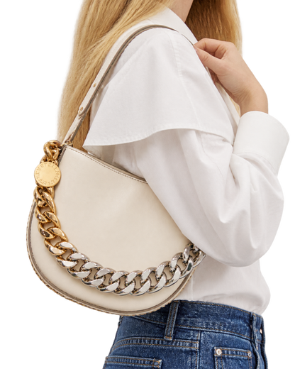 STELLA MCCARTNEY Frayme Alter Chain Small Shoulder Bag