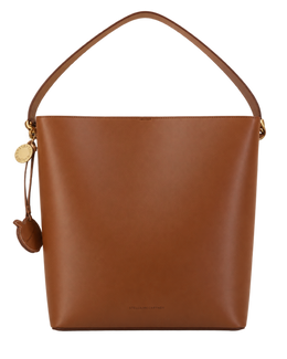 Stella McCartney Frayme laced smooth faux leather tote bag