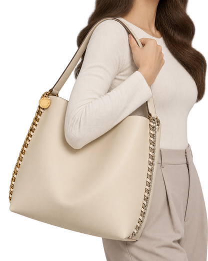 STELLA MCCARTNEY Frayme Large Tote Bag