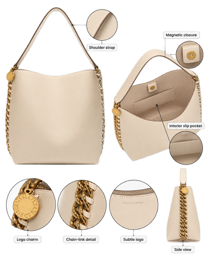 STELLA MCCARTNEY Frayme Large Tote Bag