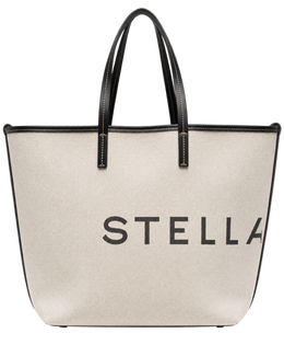 Stella McCartney logo-print cotton tote bag