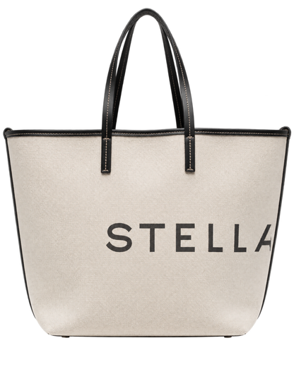 Stella McCartney logo-print cotton tote bag