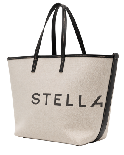 Stella McCartney logo-print cotton tote bag