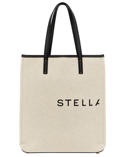 STELLA MCCARTNEY Off White Smc Canvas Large Tote Bag