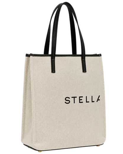 STELLA MCCARTNEY Off White Smc Canvas Large Tote Bag