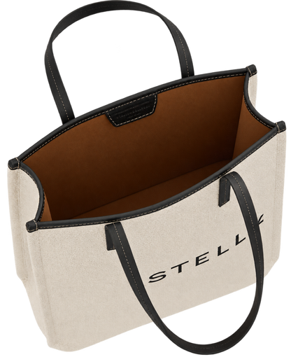 STELLA MCCARTNEY Off White Smc Canvas Large Tote Bag