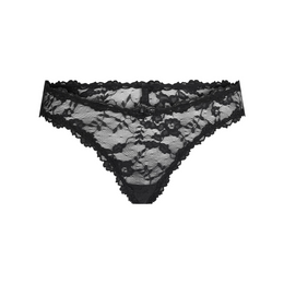 Stretch Lace Dipped Thong