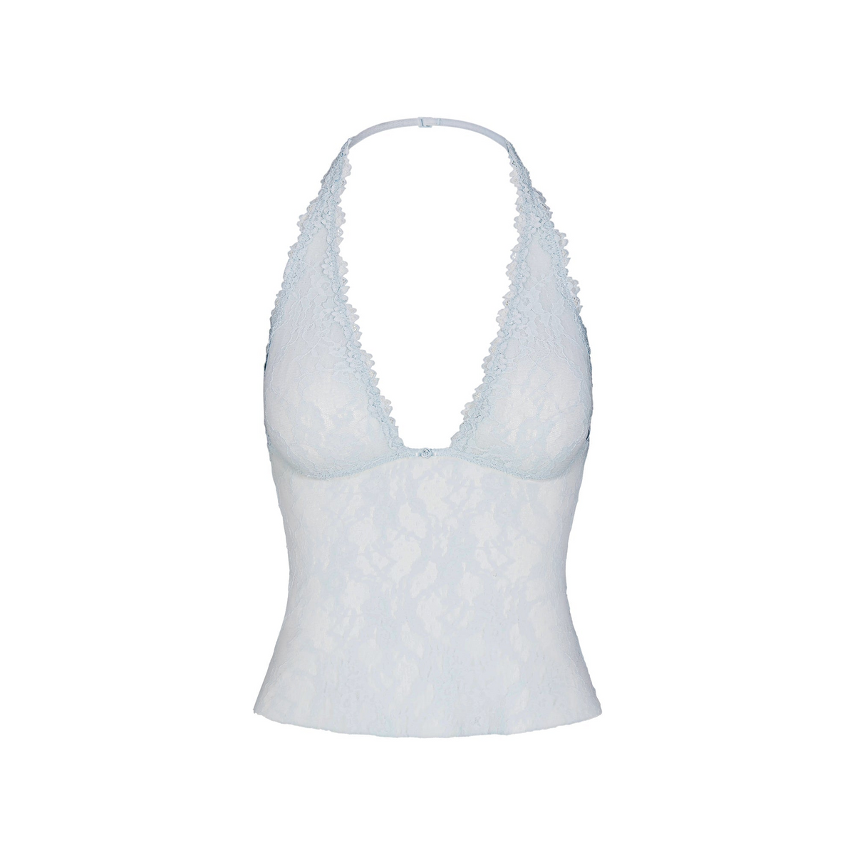 Stretch Lace Halter Top