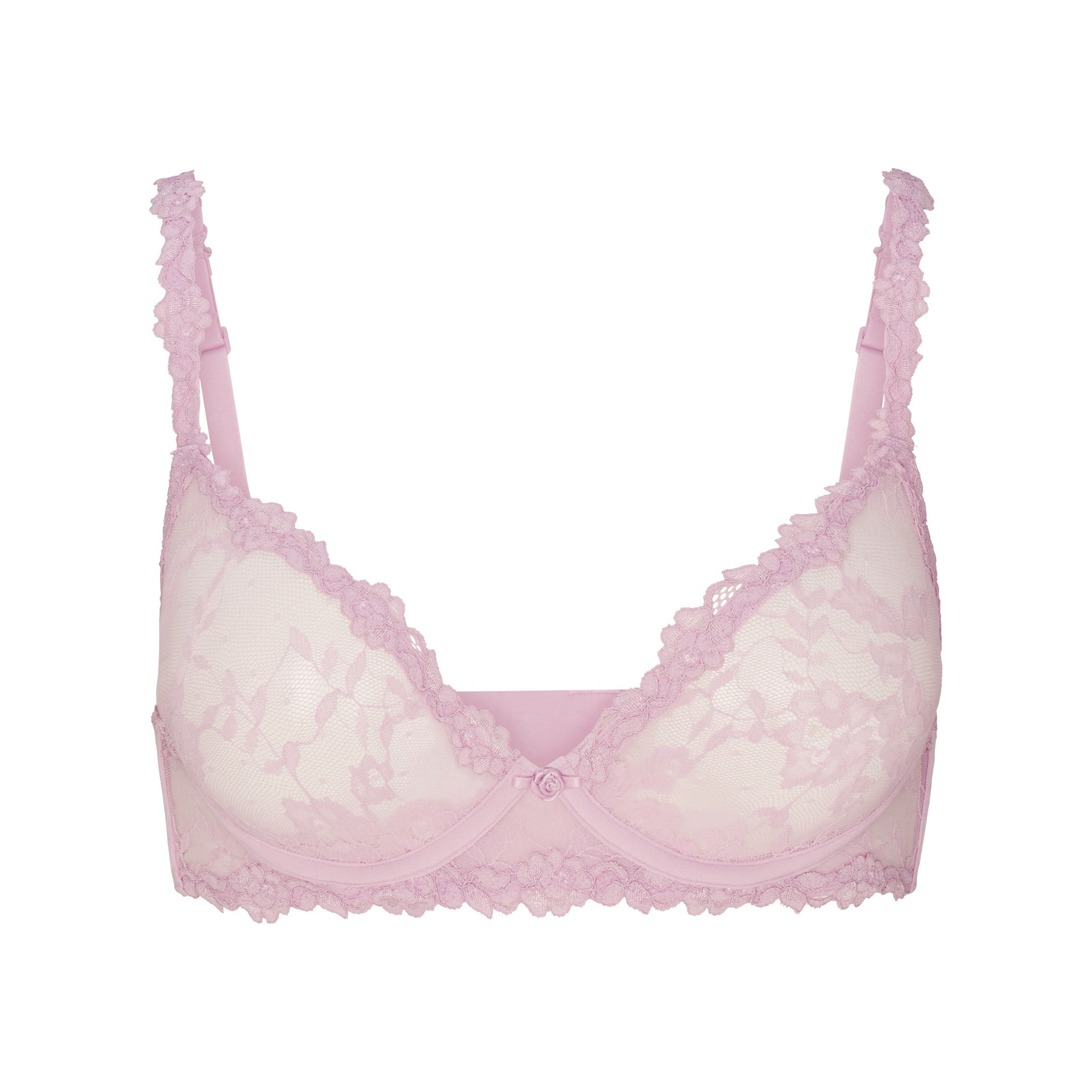 Stretch Lace Unlined Demi Bra