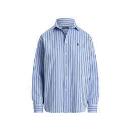 Stripe Long Sleeve Oxford Shirt