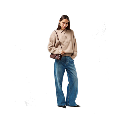 Structured Crew Neck Jumper