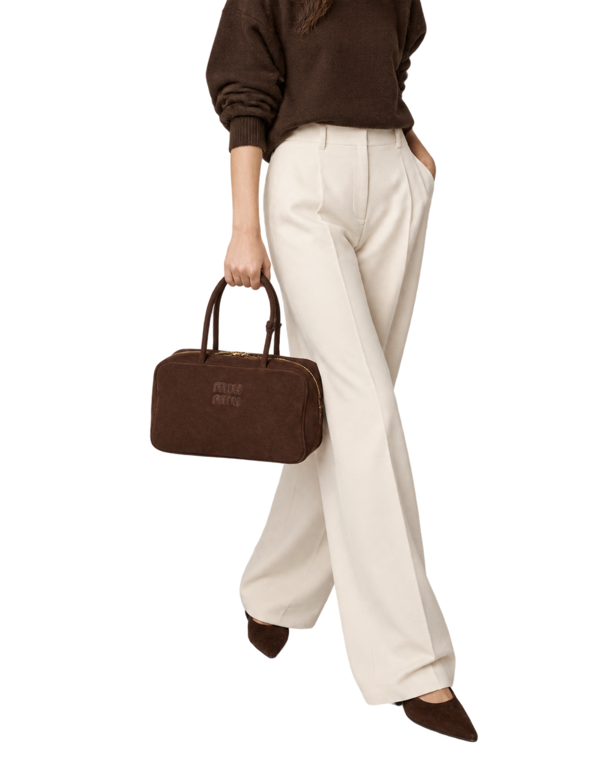 Suede Beau bag