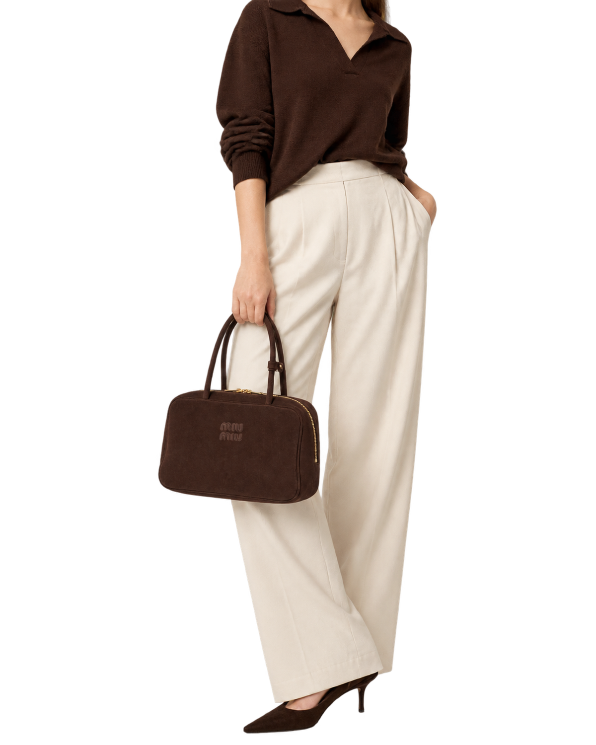 Suede Beau bag