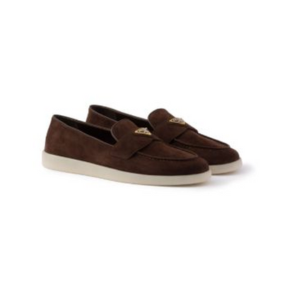 Suede loafers