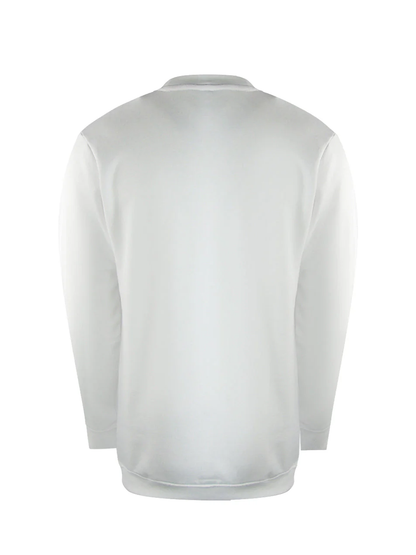 Love Moschino Iconic Box Logo White Sweatshirt