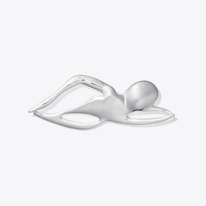 Swimmer Brooch