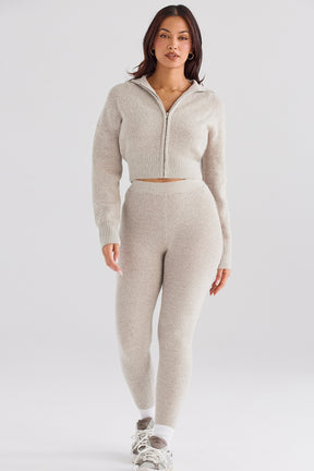 Opal ribbed knit leggings