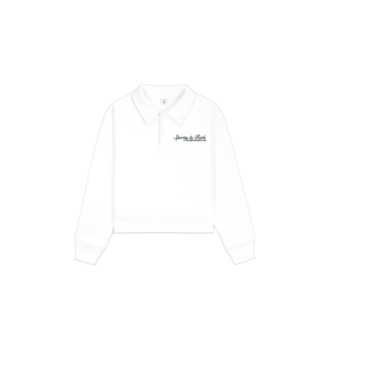 Syracuse Embroidered Polo - White/Forest