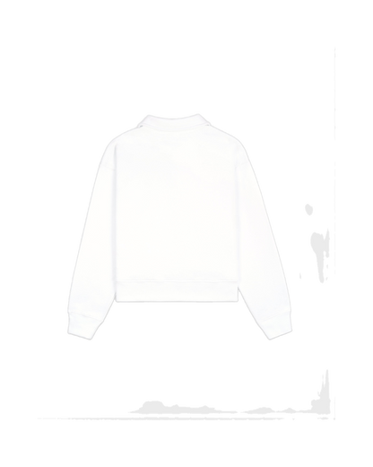 Syracuse Embroidered Polo - White/Forest