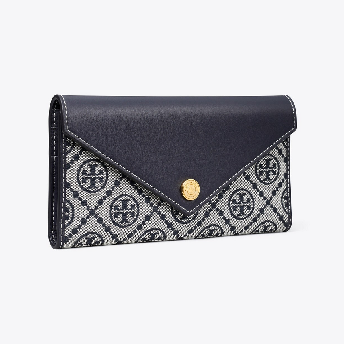 T Monogram Envelope Wallet