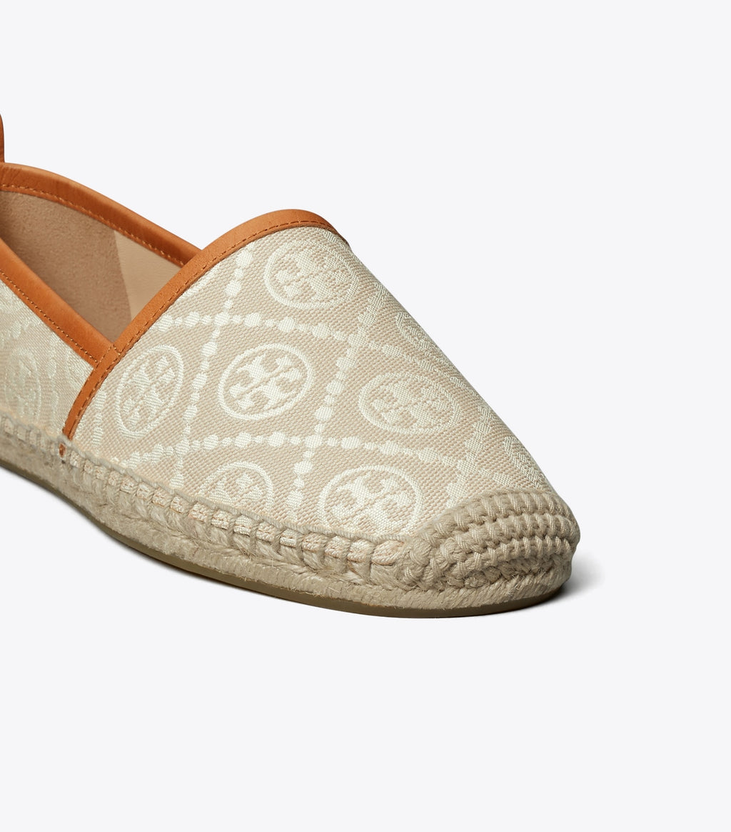 Tory Burch TORY BURCH T MONOGRAM ESPADRILLE - Size: UK 5 Flats | Shop From The Mirage