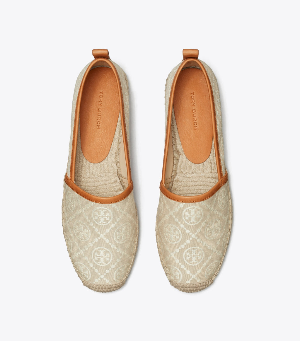 Tory Burch TORY BURCH T MONOGRAM ESPADRILLE - Size: UK 5 Flats | Shop From The Mirage