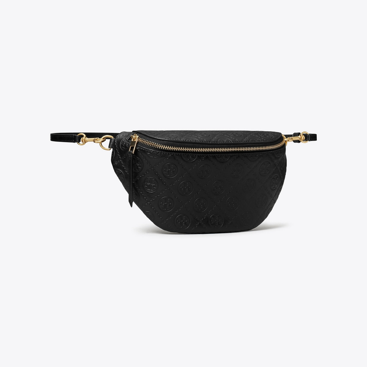 T Monogram Leather Belt Bag