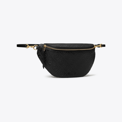 T Monogram Leather Belt Bag