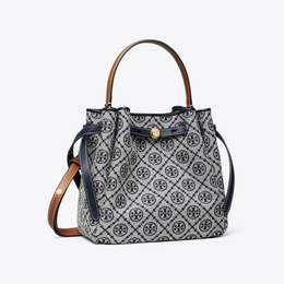 T Monogram Romy Bucket Bag
