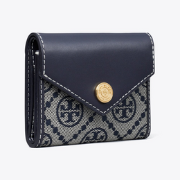 T Monogram Small Envelope Wallet